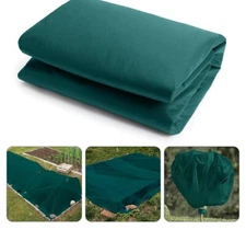 32.8 x 9.8 Ft Thicken Plant Covers Freeze Protection- Darkgreen Warm Winter Fros