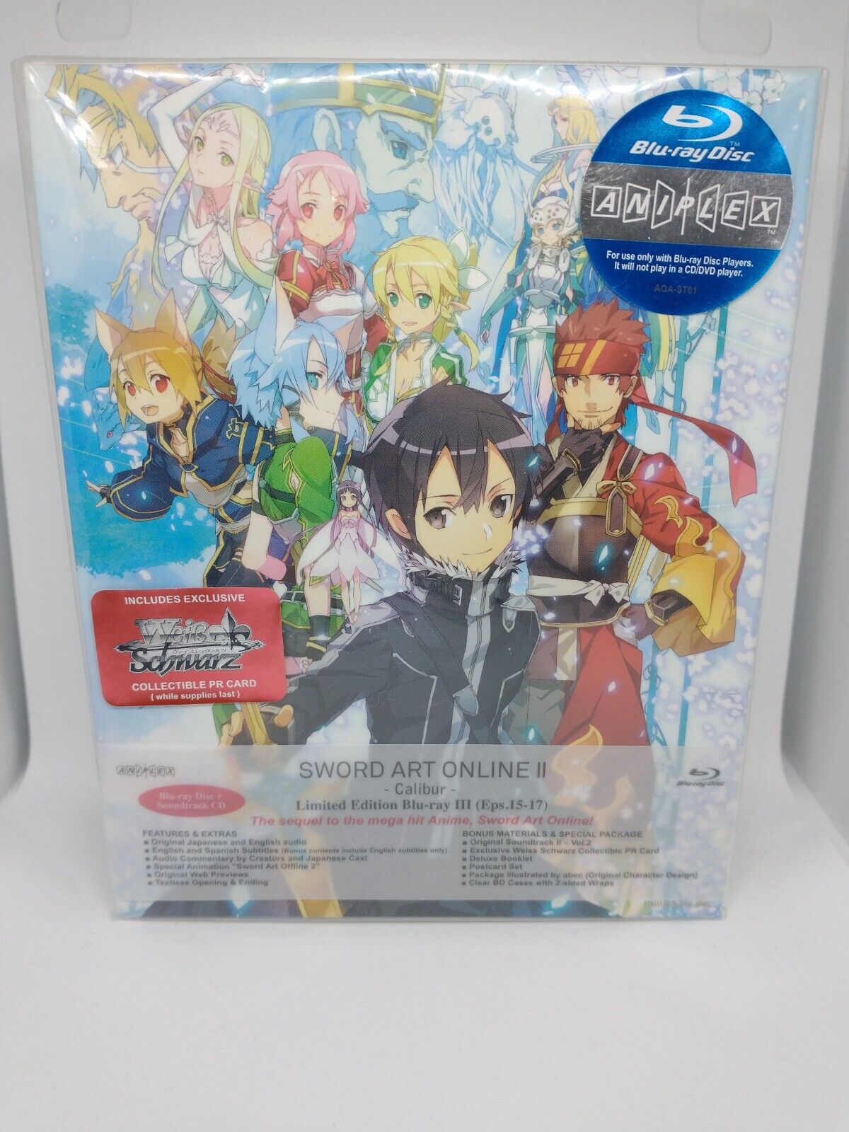 Sword Art Online Limited Edition Blu-Ray Box Set 1 Sealed OOP