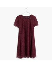 NWT Madewell Floral Lace Shift Dress Womens Sz 2