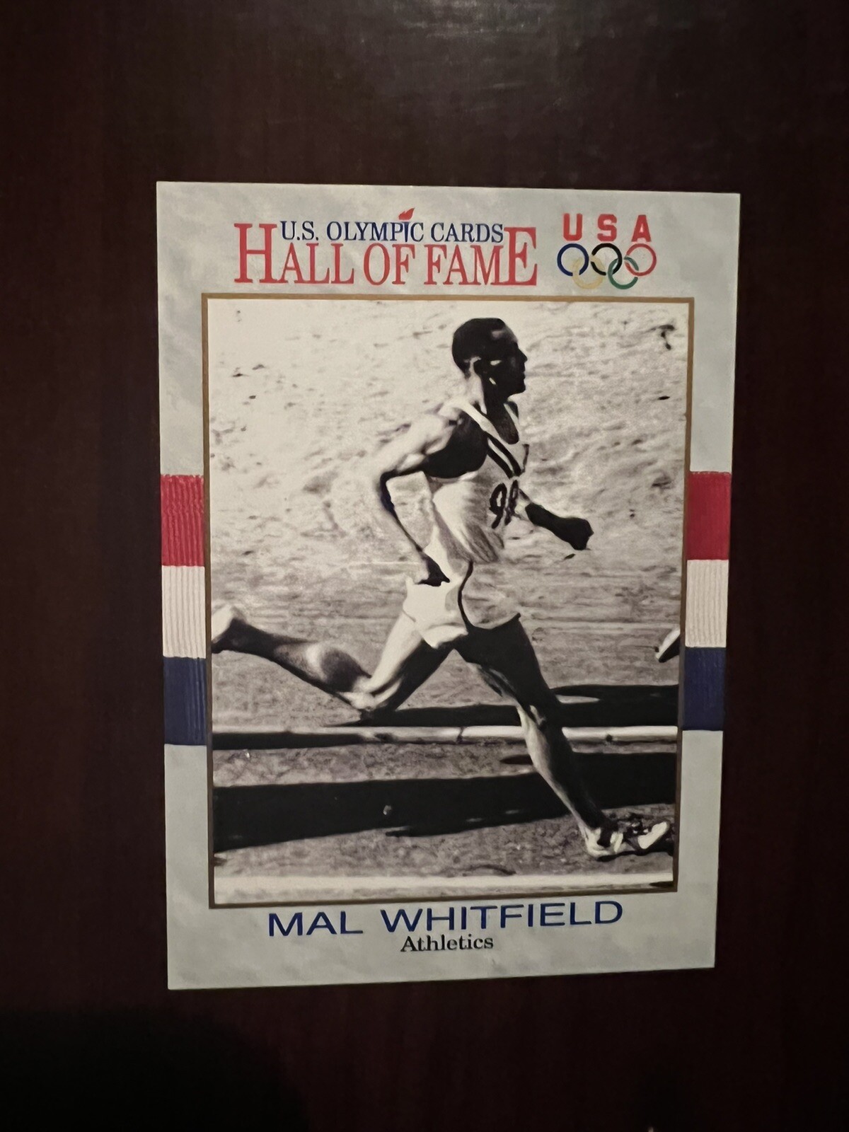 1991 Impel U.S. Olympic Hall of Fame #39 - Mal Whitfield