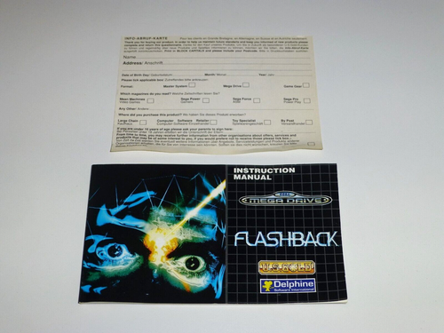 Flashback - Sega Mega Drive - Delphine Boxato Pal Ita / Eu - Foto 8 di 13