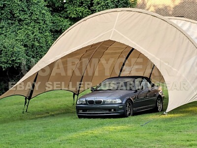 Army HDT Base X Shade Fly Solar Barrier Party Tent Car Port Yard