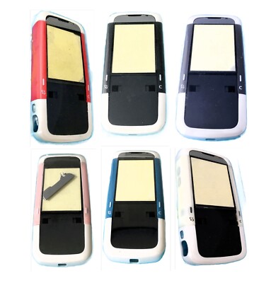 Custodia Frontale E Posteriore Di Ricambio Per Nokia N70 – Colore Bianco, Con Tastiera - 4