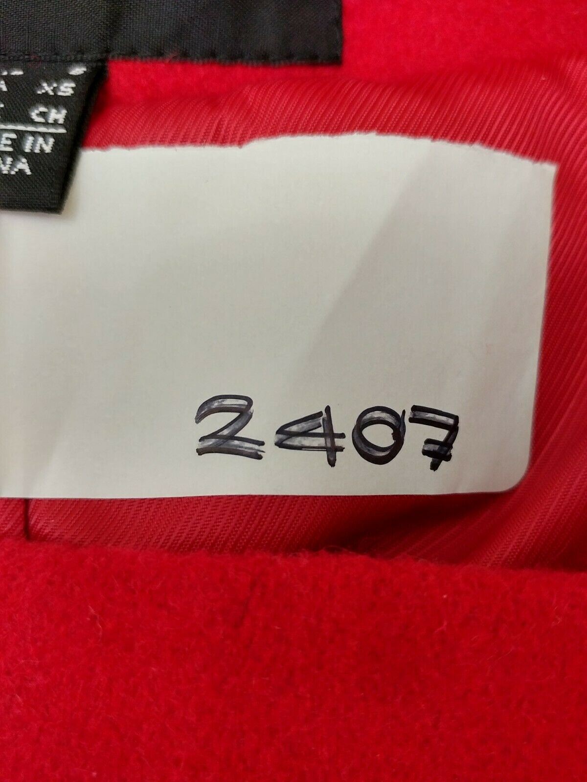 Mango Casual red double breasted Jacket. UK women's size XS thumbnail 7