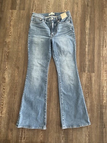 Neu mit Etikett Madewell High-Rise Skinny Flare Damenjeans Größe 29 Denim NEU
