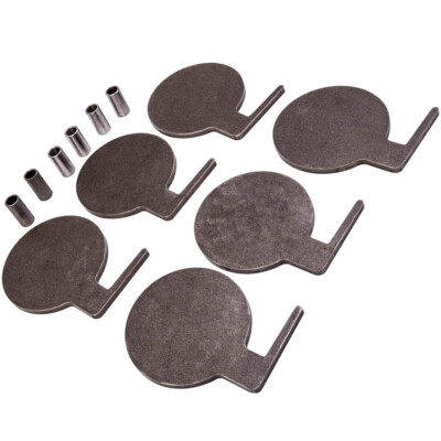 #ad #ad AR500 6quot;x 3 8quot; Steel Shooting Range Targets Dueling Trees Metal Paddles $76.56
