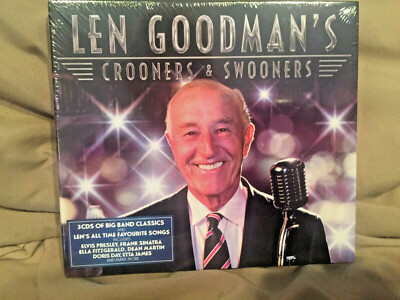 BRAND NEW: Len Goodman's Crooners & Swooners (3 CD set, 2016, Sony) XLNT songs
