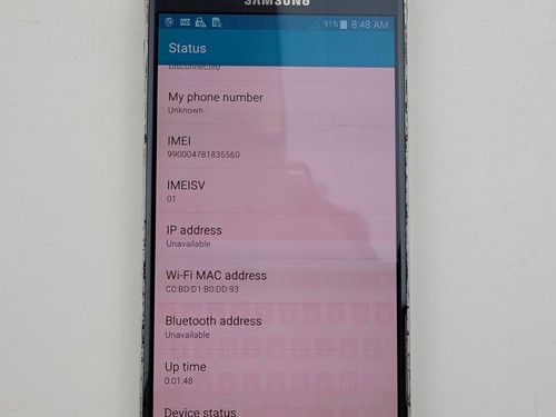 Samsung Galaxy Note 4 (SM-N910P) 32GB - Black (Sprint) - HEAVY BURN - J9190 - Picture 4 of 9