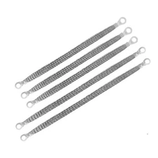 5X Car Truck Firewall Engine Body Engine Ground Strap Tinned Copper Cable Kit
