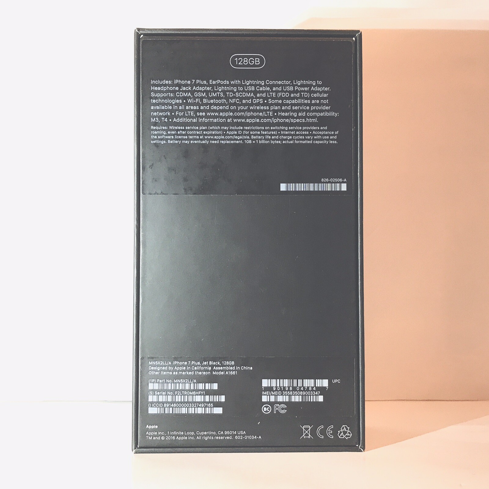 Apple Iphone 7 Plus 128gb Jet Black Unlocked A1784 Gsm For Sale Online Ebay