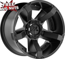 18 Inch 18x9 Xd Xd811 Rockstar Ii Matte Black Wheels 6x135 0