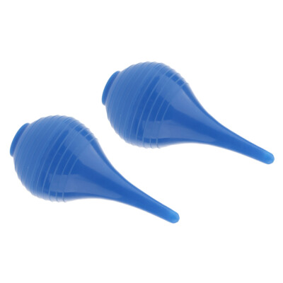 2 Packungen Saug Ohr Waschen Spritze Quetschen Birne Schmuck Staub Reinigung