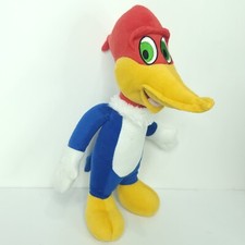 Toy Factory Walter Lantz Woody Woodpecker 15" Plush Stuffed Animal Blue Red