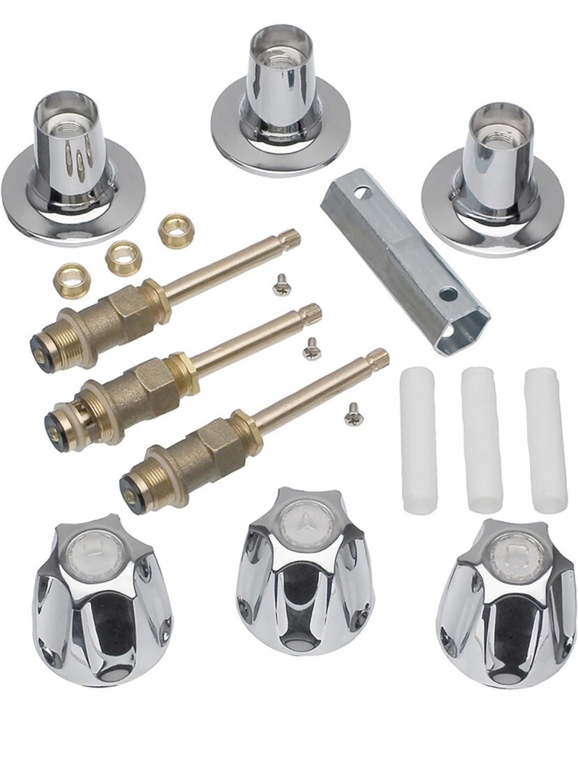 DANCO Tub/Shower 3Handle Remodeling Trim Kit for Pfister Verve, Chrome (39619) 37155396191 eBay