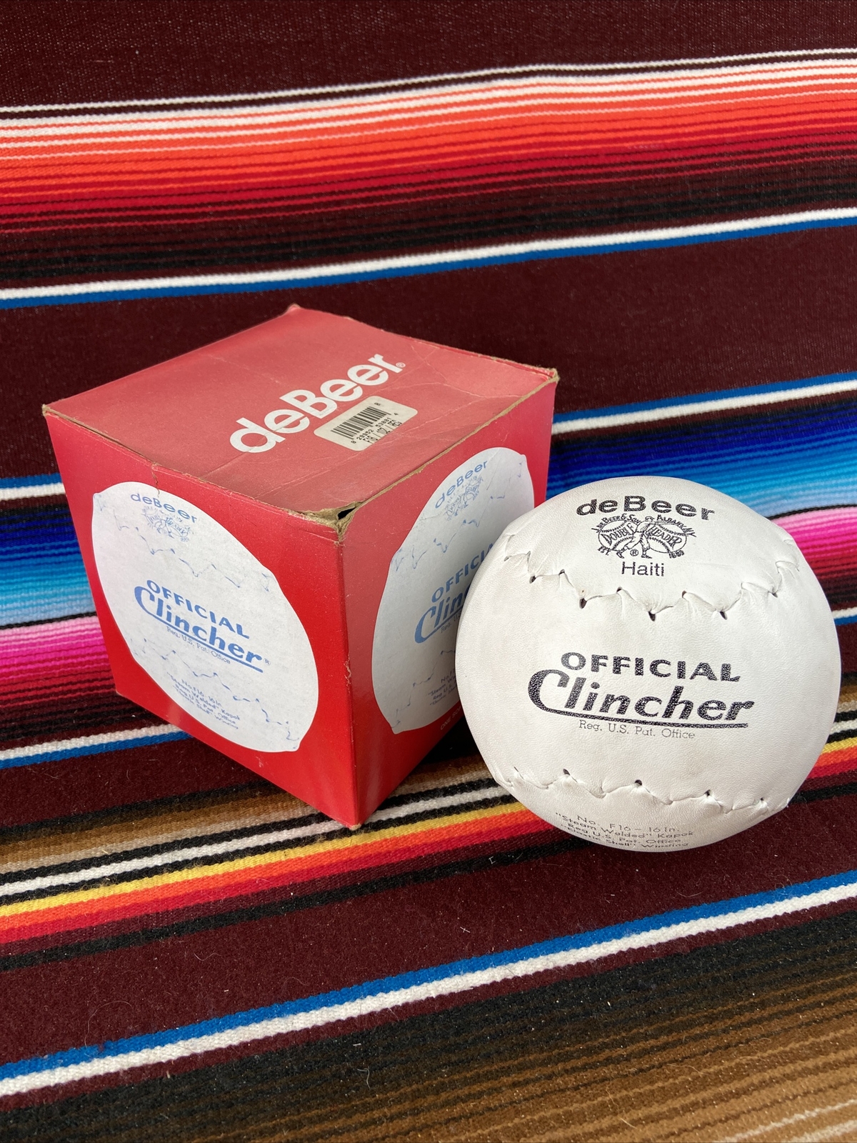 deBeer Official Clincher 16 Inch Softball F16 for sale online | eBay