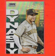 2022 Manny Machado Stadium Club Chrome Dynasty & Destiny #9A - SD Padres