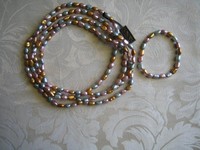 Honora Collection Freshwater Pearl Necklace & Bracelet Set Honora Collection Freshwater Pearl Necklace & Bracelet Set