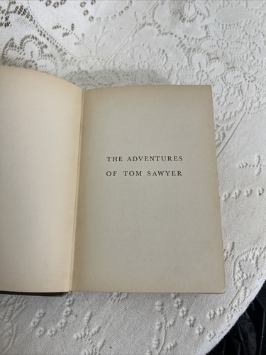 1922 Vintage Buch Die Abenteuer von Tom Sawyer Mark Twain Harper und Brüdern NY - Bild 8 von 12