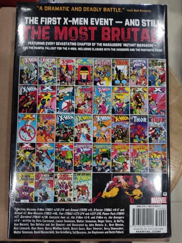 X-Men: Mutant Massacre Omnibus (Marvel Comics 2018) NEW & SEALED - Picture 2 of 4