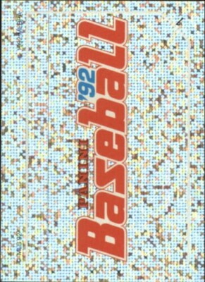 B1199 1992 Panini Sticker Baseball Karte #s 1-200   Du Wählst