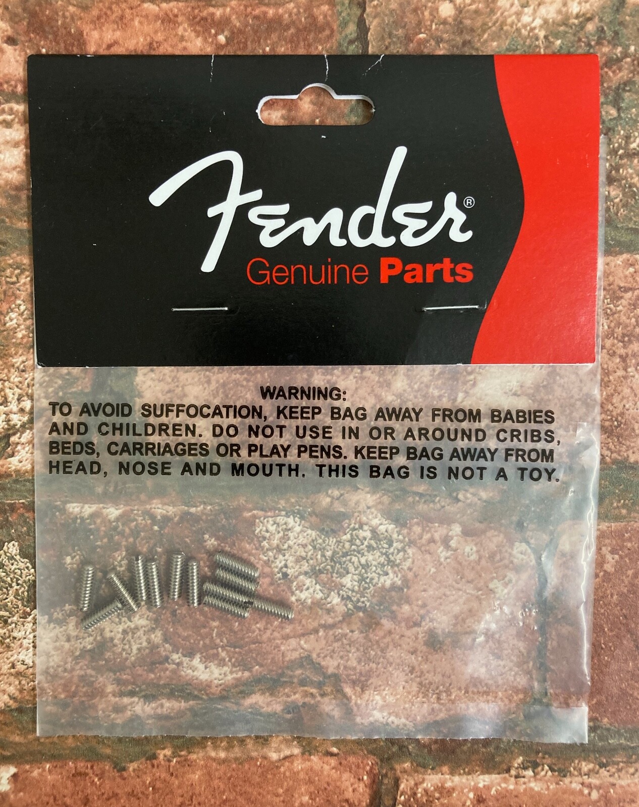 Fender Vintage Telecaster, Jazz & P-Bass Bridge Saddle Height Adjustment Screws