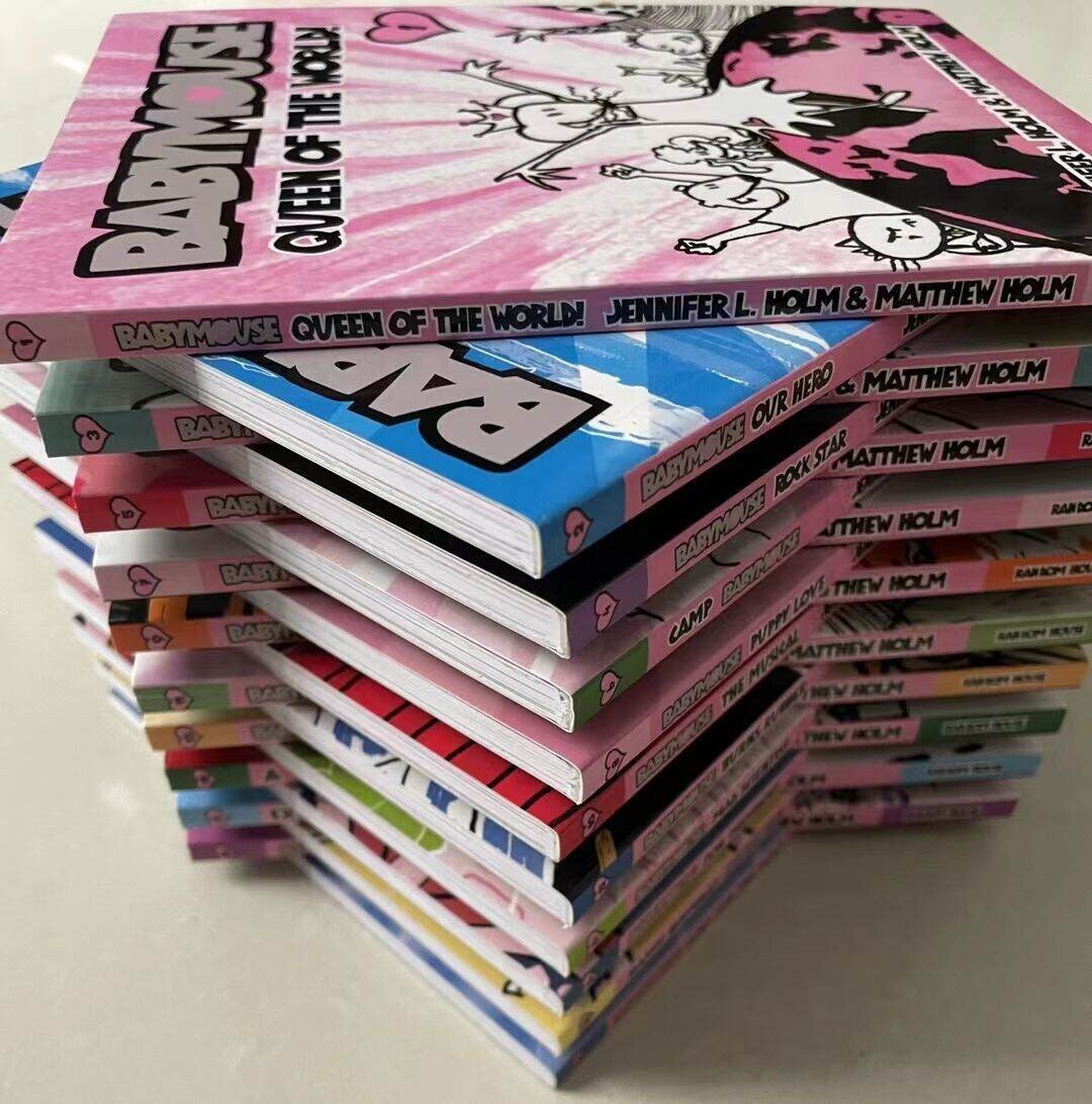 英語絵本　Babymouse シリーズ 20冊 Complete Set - 【20 BOOKS Collection】 Babymouse Books by