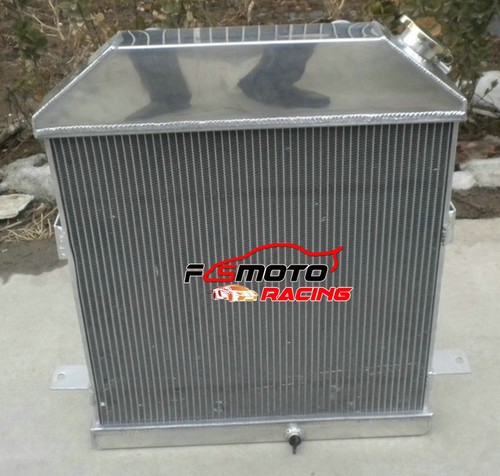 3 Rows Aluminum Radiator For Ford/Mercury Car Flat Head V8 1939-1941 MT 39 40 41 - Picture 4 of 5