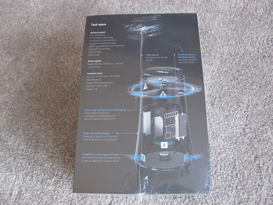 Brand New ASUS Google OnHub Dual-Band Wireless-AC1900 Router SRT-AC1900 - Image 4 of 4