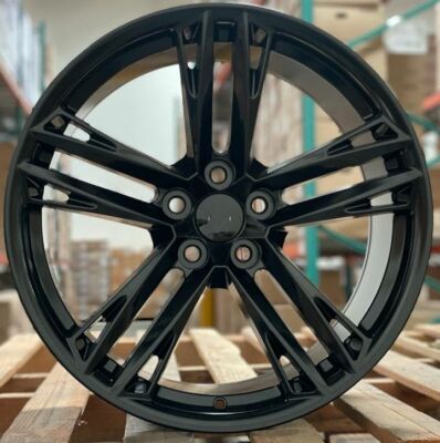 20'' Split 1LE Style Wheels Gloss Black Stagger Rims Fit Chevy Camaro RS SS LS