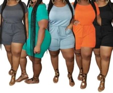 Womens Plus Size Romper