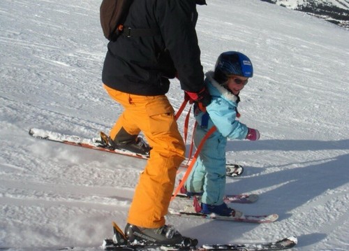 Ski Training Harness Skating Snowboard Kids Skiing Shoulder Harness Beginners - Picture 5 of 11