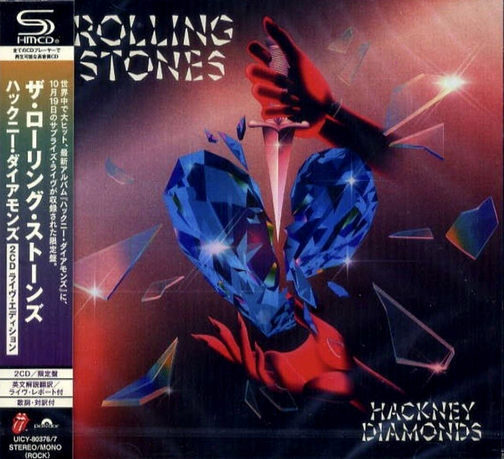 未開封 レア Rolling Stones Hackney Diamonds ROLLING STONES - HACKNEY DIAMONDS, 2023 JAPAN LTD 
