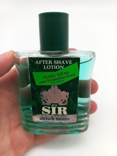 ⚡Vintage 4711 SIR Irisch Moos After Shave Lotion 75 ml Retro Flasche 90er 90er⚡ - Bild 11 von 15