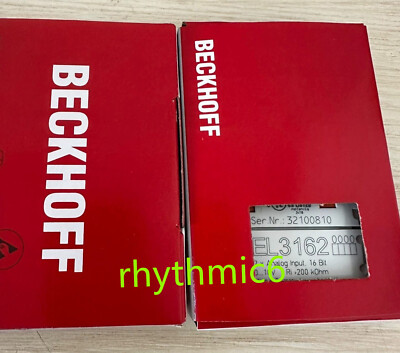 Brand New Beckhoff EL3162 Ethercat-Coupler Module EL3162
