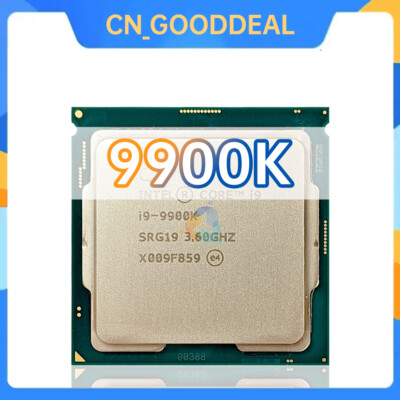 Intel Core i9-9900K SRELS/SRG19 3.6GHz 8C / 16T 16MB 95W Intel Core i9-9900K SRELS/SRG19 3.6GHz 8C / 16T 16MB 95W