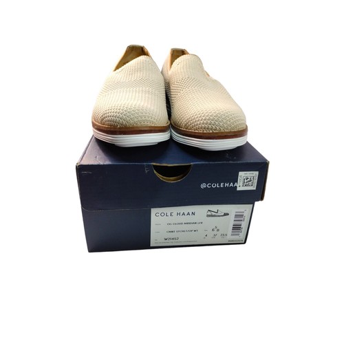 Cole Haan Womens OriginalGrand Cloudfee Cement Stitchlite Cement Lea Size 6.5M B