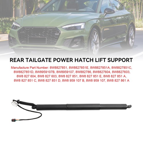 1PCS Electric Tailgate Lift 8W8827851 Fit Audi A5 Sportback 2016-24 8W8959107 E2 - Picture 3 of 17