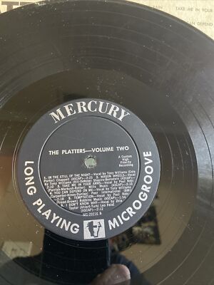 The Platters~ Volume Two Mercury Records MG 20216 LP 1956