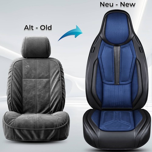 Nio ET5 EL7 ET7 Baujahr ab 2022 kompatible Schonbezüge in Schwarz / Blau DS5 - Bild 10 von 10