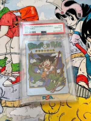 Dragon Ball Card PSA10 Akira Toriyama | eBay