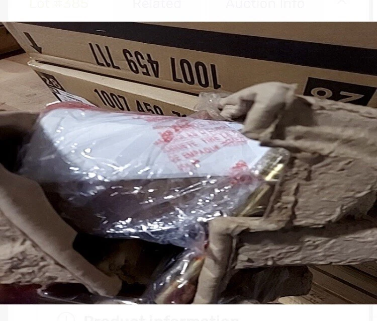 Aplique de pared de latón de 1 luz Hampton Bay Ridgeway Foto 4 de 4