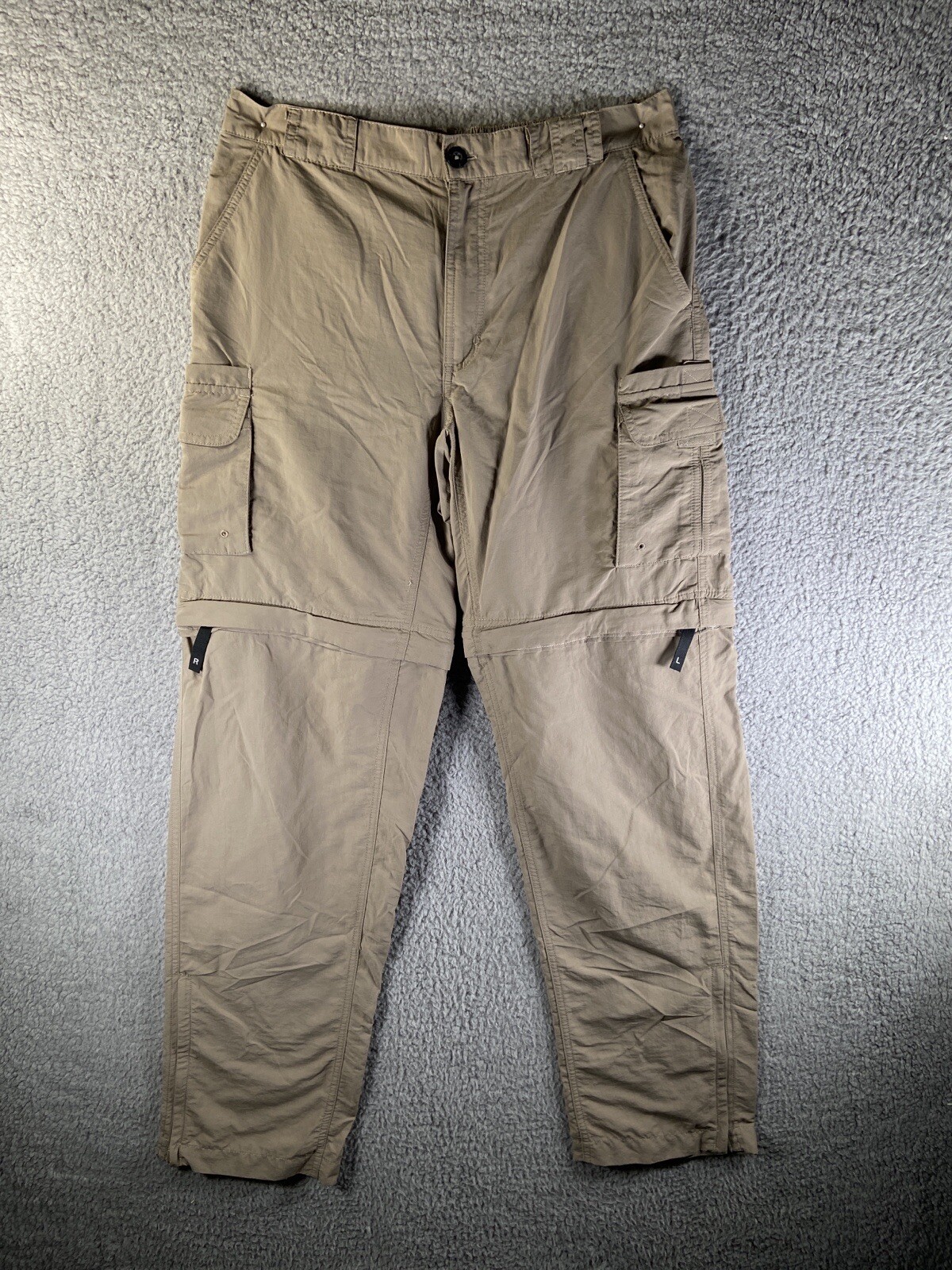 magellan outdoors men's overcast zip off fishing pants