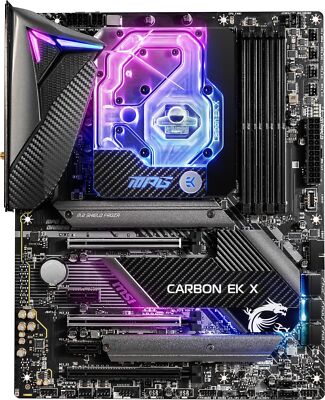 MSI ‎MPG Z490 Carbon EK X LGA 1200 Intel Motherboard