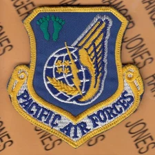 USAF Pacific Air Force Special Operations PJ Para Rescue Cmd RQS ~3" HOOK patch
