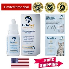 Natural 2 N-Acetyl-L-Carnosine Eye Drops for Dogs with Cataracts - 16mL
