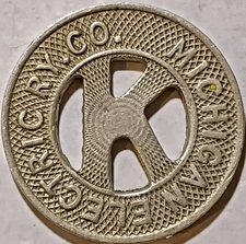 Kalamazoo, Michigan - Michigan Electric Ry. Co. One Fare Kalamazoo MI 530 G