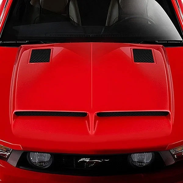 For Ford Mustang 2010-2012 Duraflex 109243 GT500 Style Fiberglass Hood Unpainted Foto 2 de 4