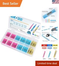 Heat Shrink Wire Connectors Kit 100pcs Waterproof Automotive Marine Terminals