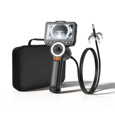 4-Way Articulating Endoscope with Light, True 1080P HD Industrial Borescope Insp