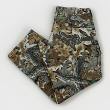 Vintage Redhead Realtree Camo Cargo Pants Size Large MADE IN USA Hunting 90s